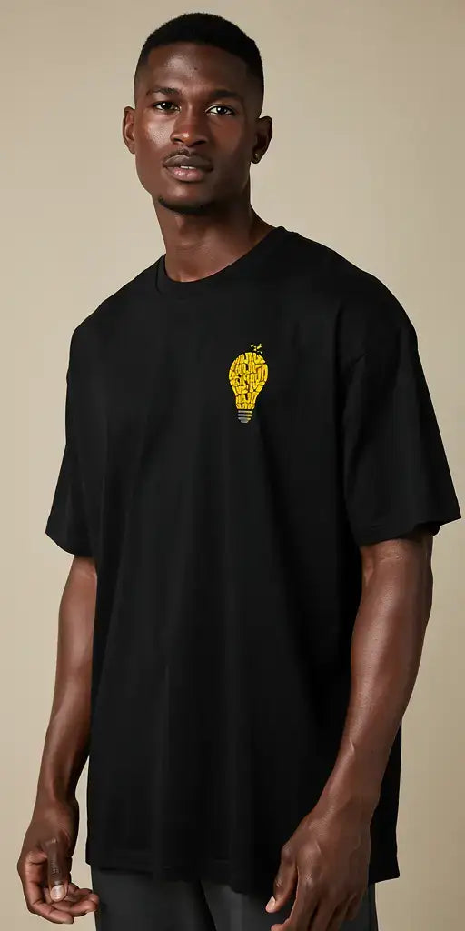 T-shirt de manga curta Que Haja Luz - T-shirt | Sheepfy - Sheepfy
