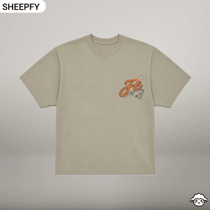T-shirt oversized de manga curta - Tática da Fé - World Cup Collection - Sheepfy