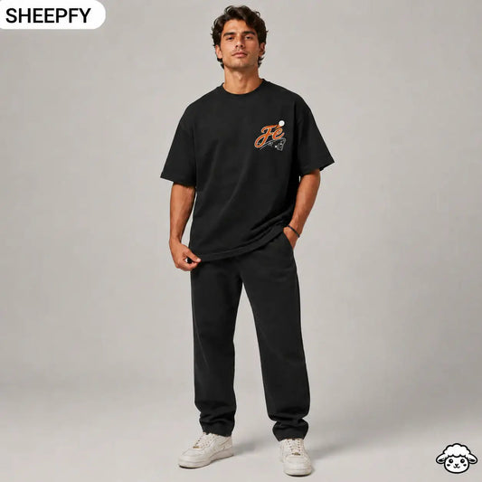 T-shirt oversized de manga curta - Tática da Fé - World Cup Collection - Sheepfy