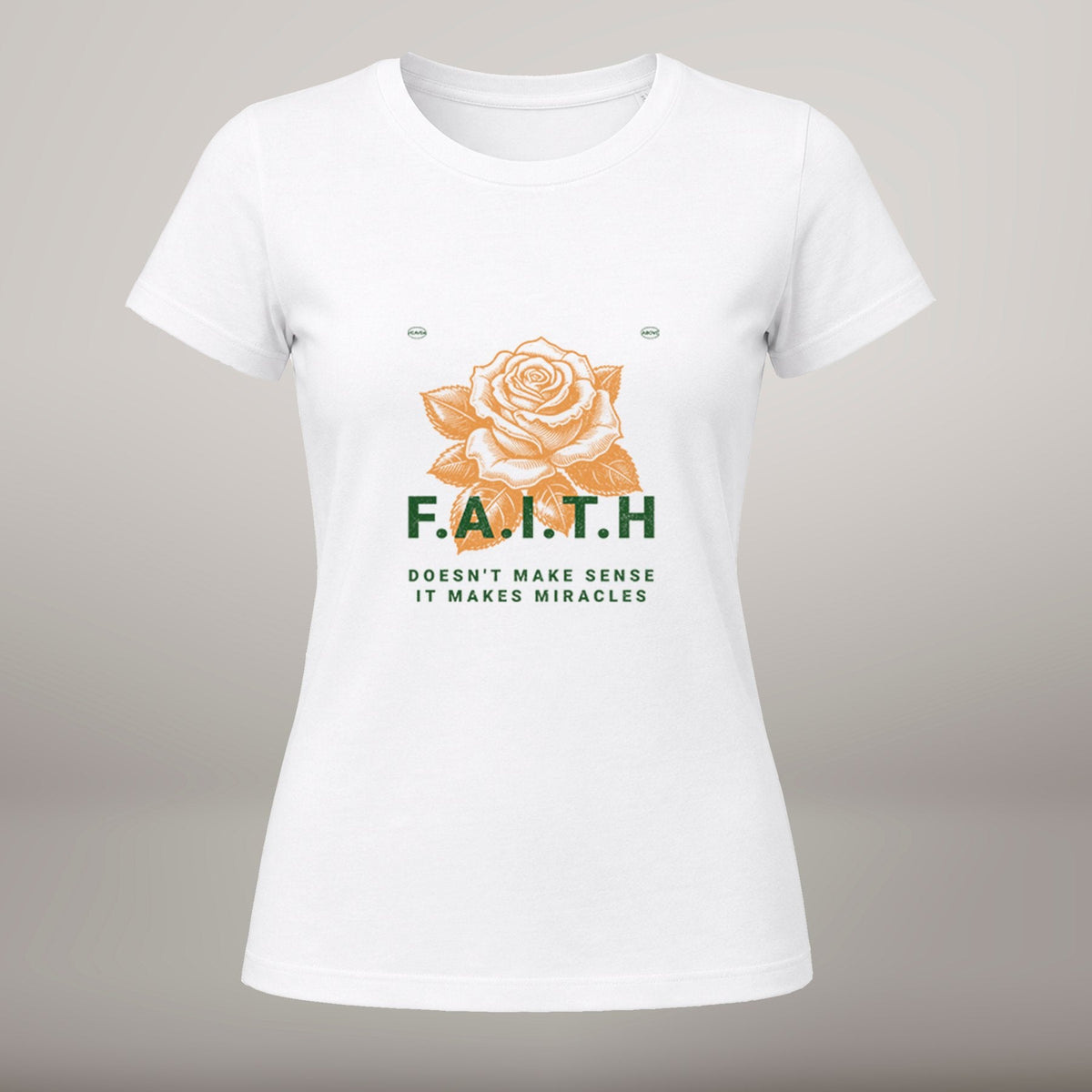 Take It Easy, Have Faith – T-shirt de Manga Curta | Caminho Collection | Sheepfy - Sheepfy