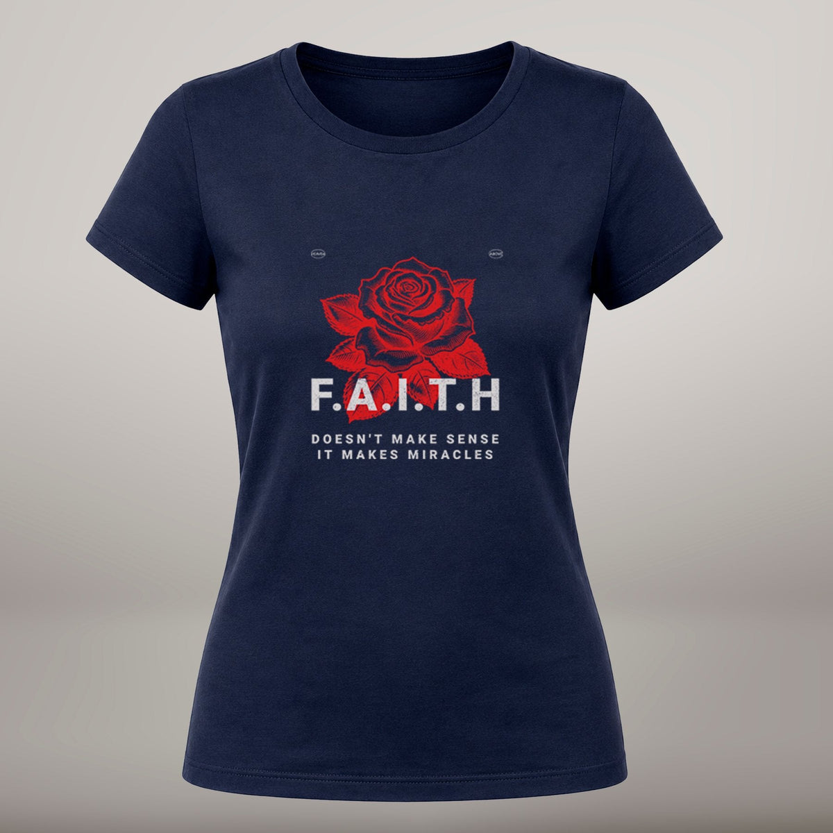 Take It Easy, Have Faith – T-shirt de Manga Curta | Caminho Collection | Sheepfy - Sheepfy