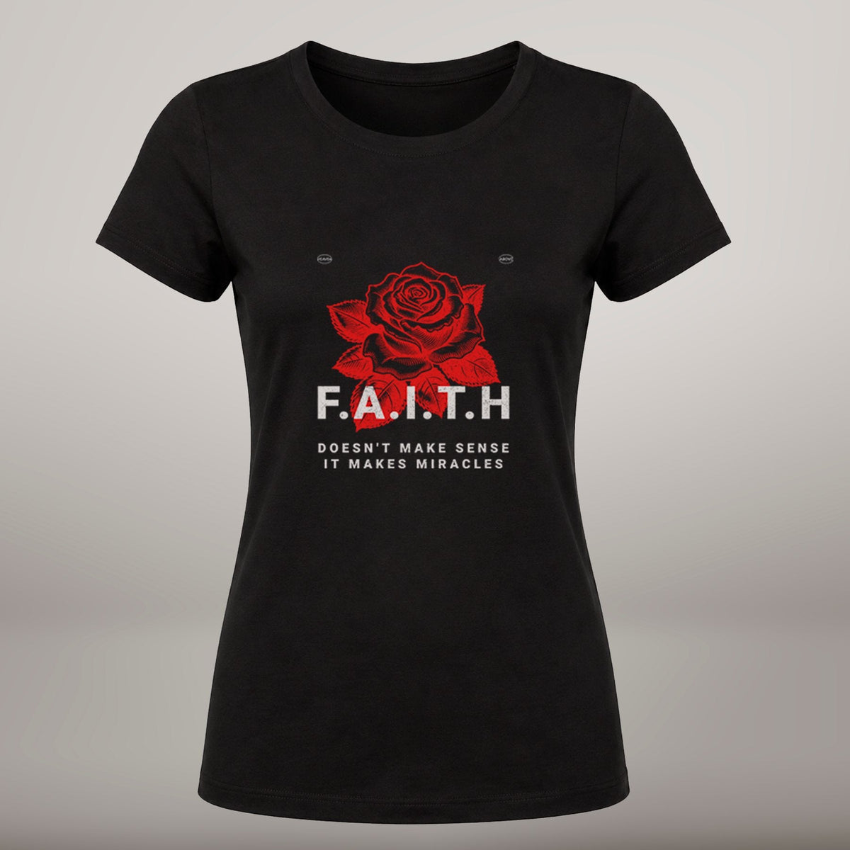 Take It Easy, Have Faith – T-shirt de Manga Curta | Caminho Collection | Sheepfy - Sheepfy