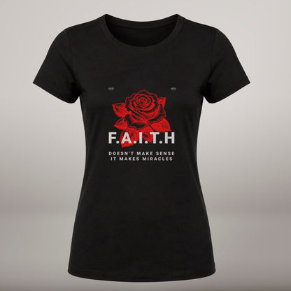 Take It Easy, Have Faith – T-shirt de Manga Curta | Caminho Collection | Sheepfy - Sheepfy