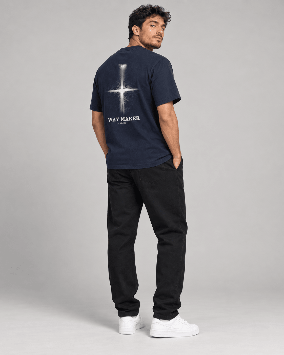 The Way – T-shirt cristã de homem – foto 3