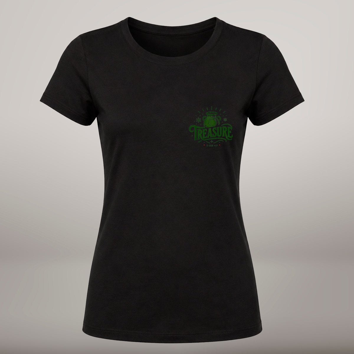 Treasure in Earthen Vessels – T-shirt de Manga Curta | Caminho Collection | Sheepfy - Sheepfy
