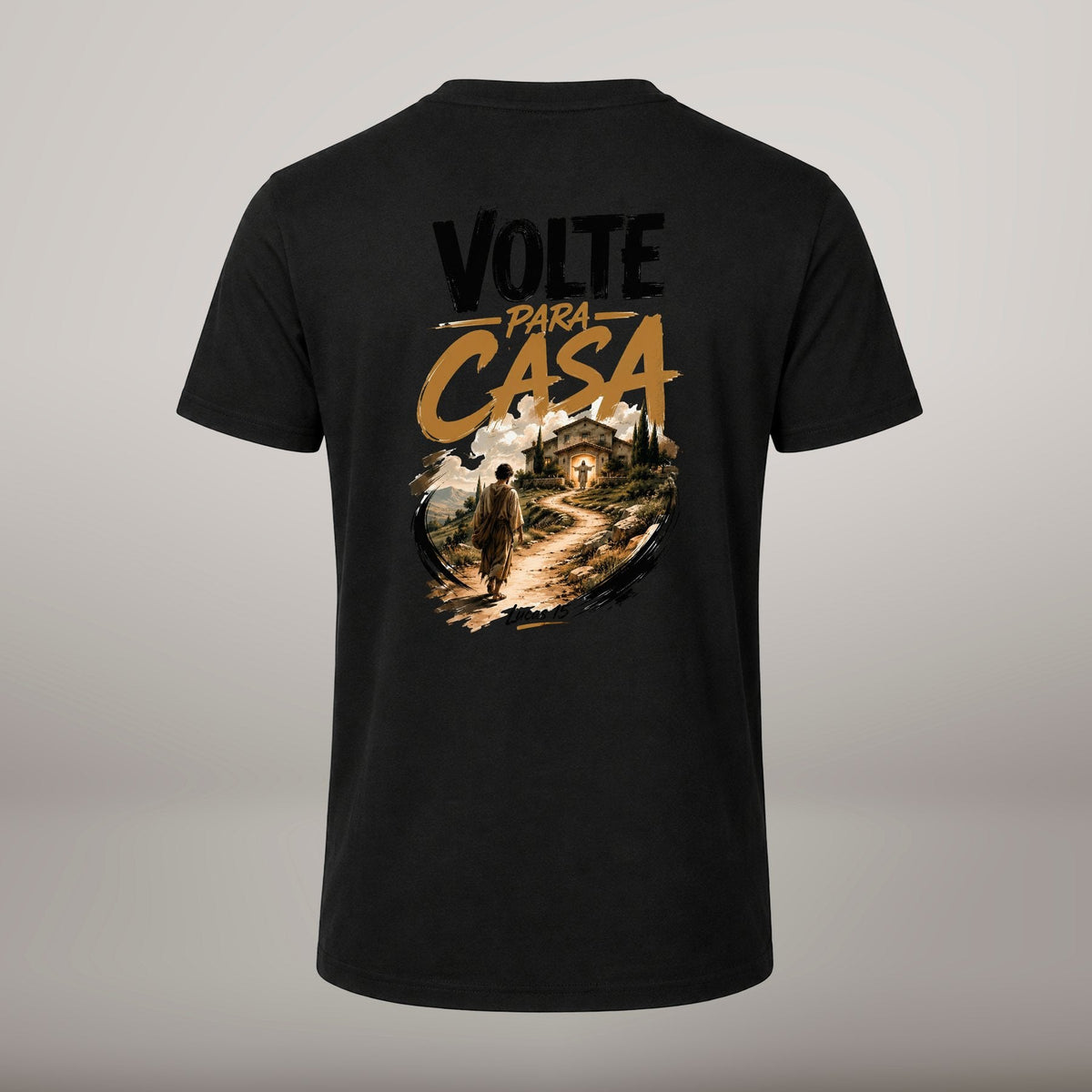 Volte para Casa – T-shirt de Manga Curta | Caminho Collection | Sheepfy - Sheepfy