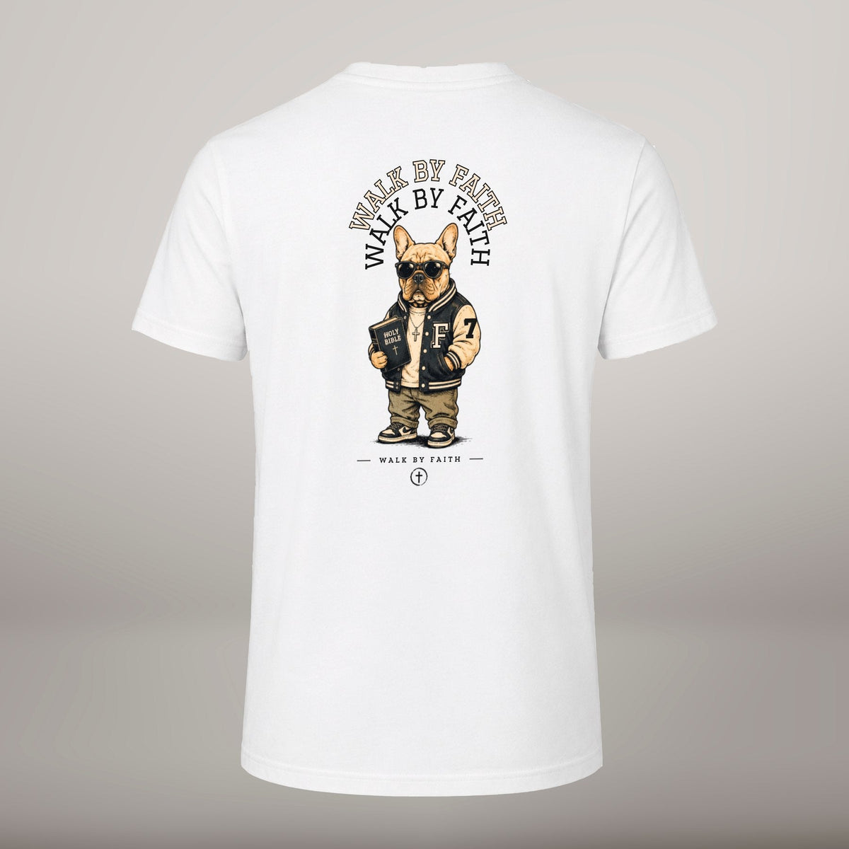 Walk by Faith – T-shirt de Manga Curta | Caminho Collection | Sheepfy - Sheepfy