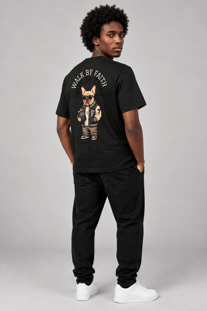 Walk by Faith – T-shirt cristã de homem – foto 5