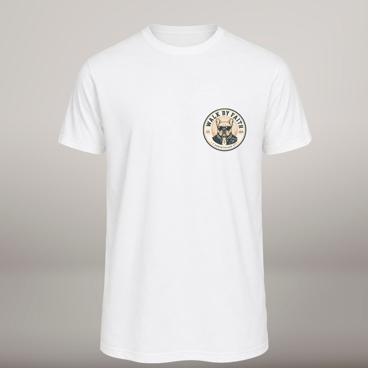 Walk by Faith – T-shirt de Manga Curta | Caminho Collection | Sheepfy - Sheepfy