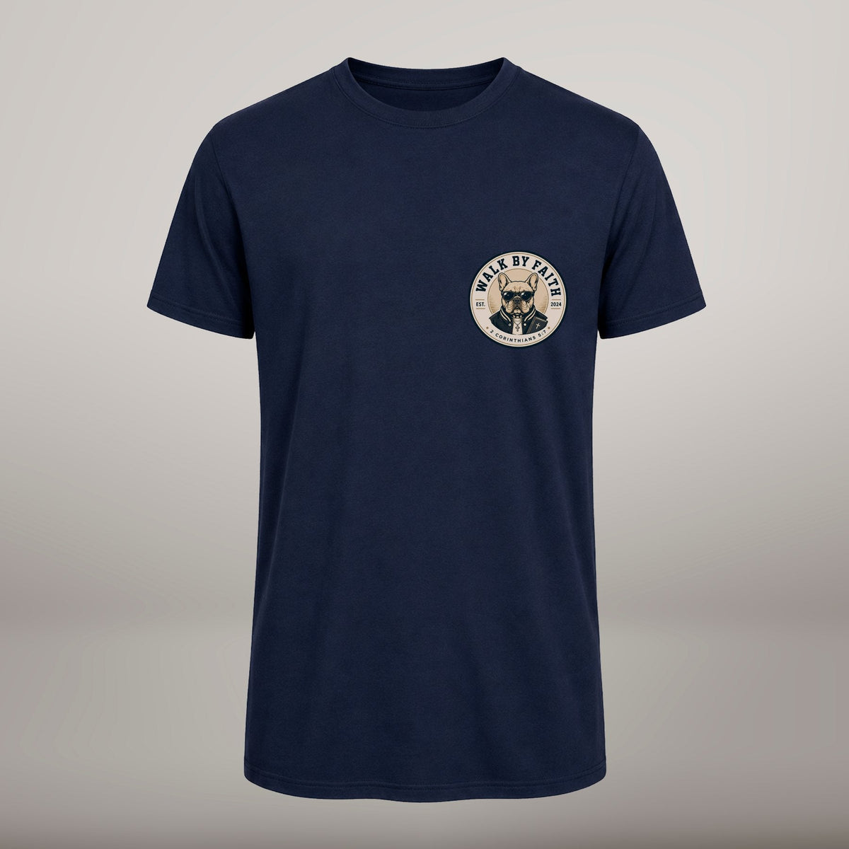 Walk by Faith – T-shirt de Manga Curta | Caminho Collection | Sheepfy - Sheepfy