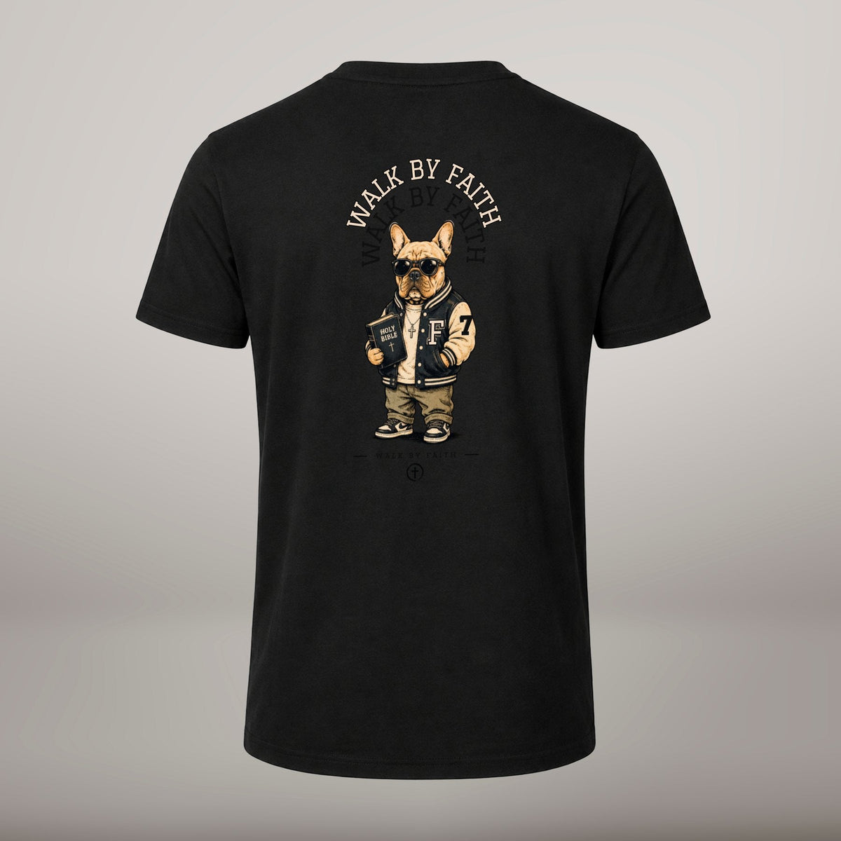 Walk by Faith – T-shirt de Manga Curta | Caminho Collection | Sheepfy - Sheepfy