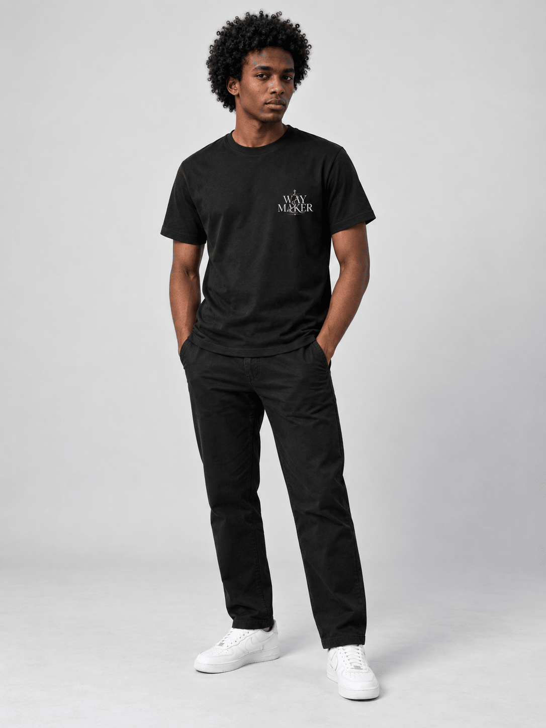 Way Maker – T-shirt cristã de homem – foto 4