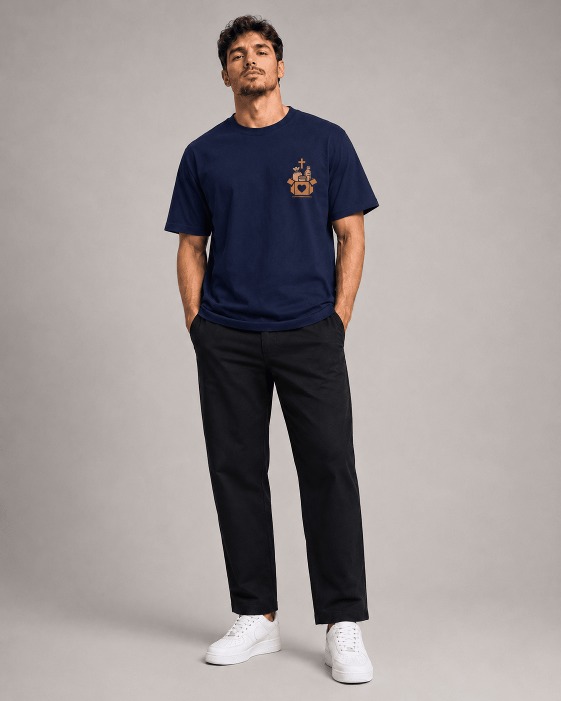 We Care – T-shirt cristã de homem – foto 4