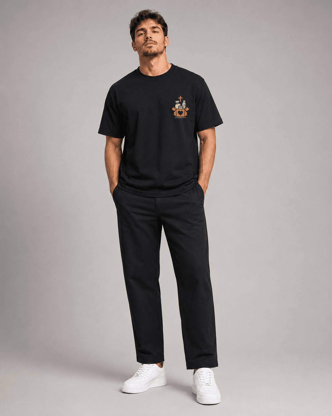 We Care – T-shirt cristã de homem – foto 2