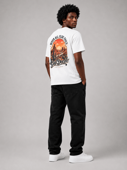 When All Else Fails – T-shirt cristã de homem – foto 3