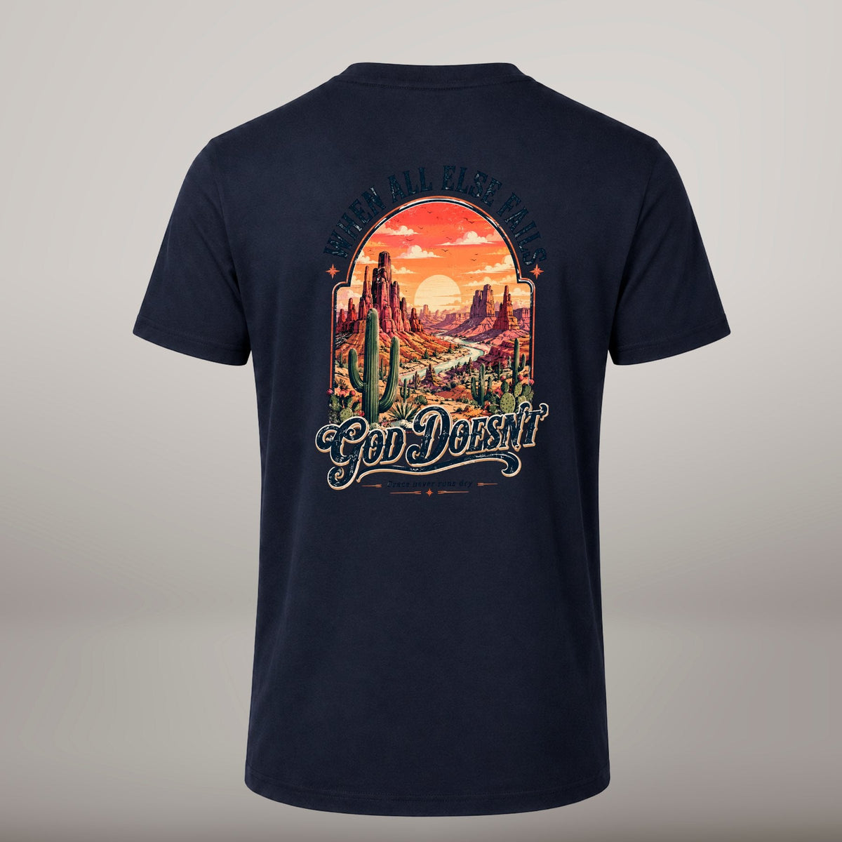 When All Else Fails – T-shirt de Manga Curta | Caminho Collection | Sheepfy - Sheepfy
