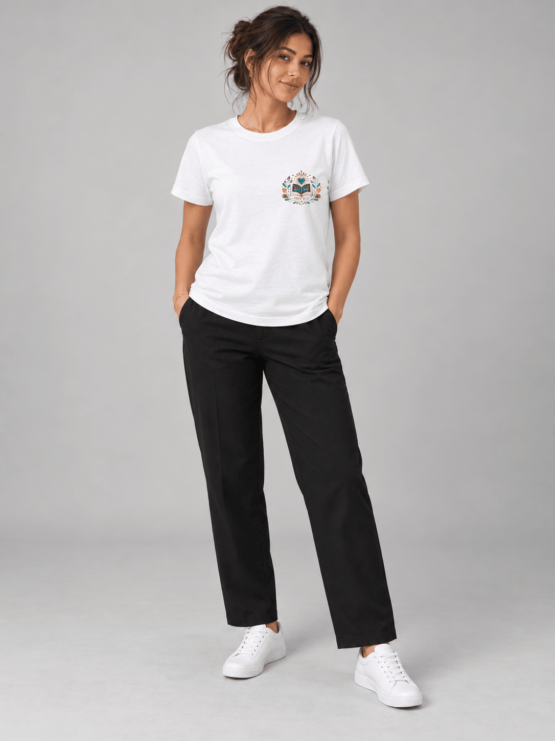 Wisdom Will Save You – T-shirt cristã de mulher – foto 8