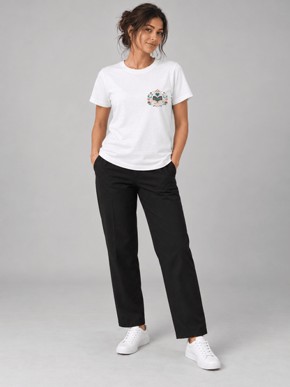 Wisdom Will Save You – T-shirt cristã de mulher – foto 8
