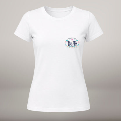 Worship in Spirit and Truth – T-shirt de Manga Curta | Caminho Collection | Sheepfy - Sheepfy