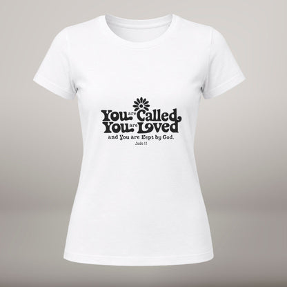 You Are Called, You Are Loved – T-shirt de Manga Curta | Caminho Collection | Sheepfy - Sheepfy