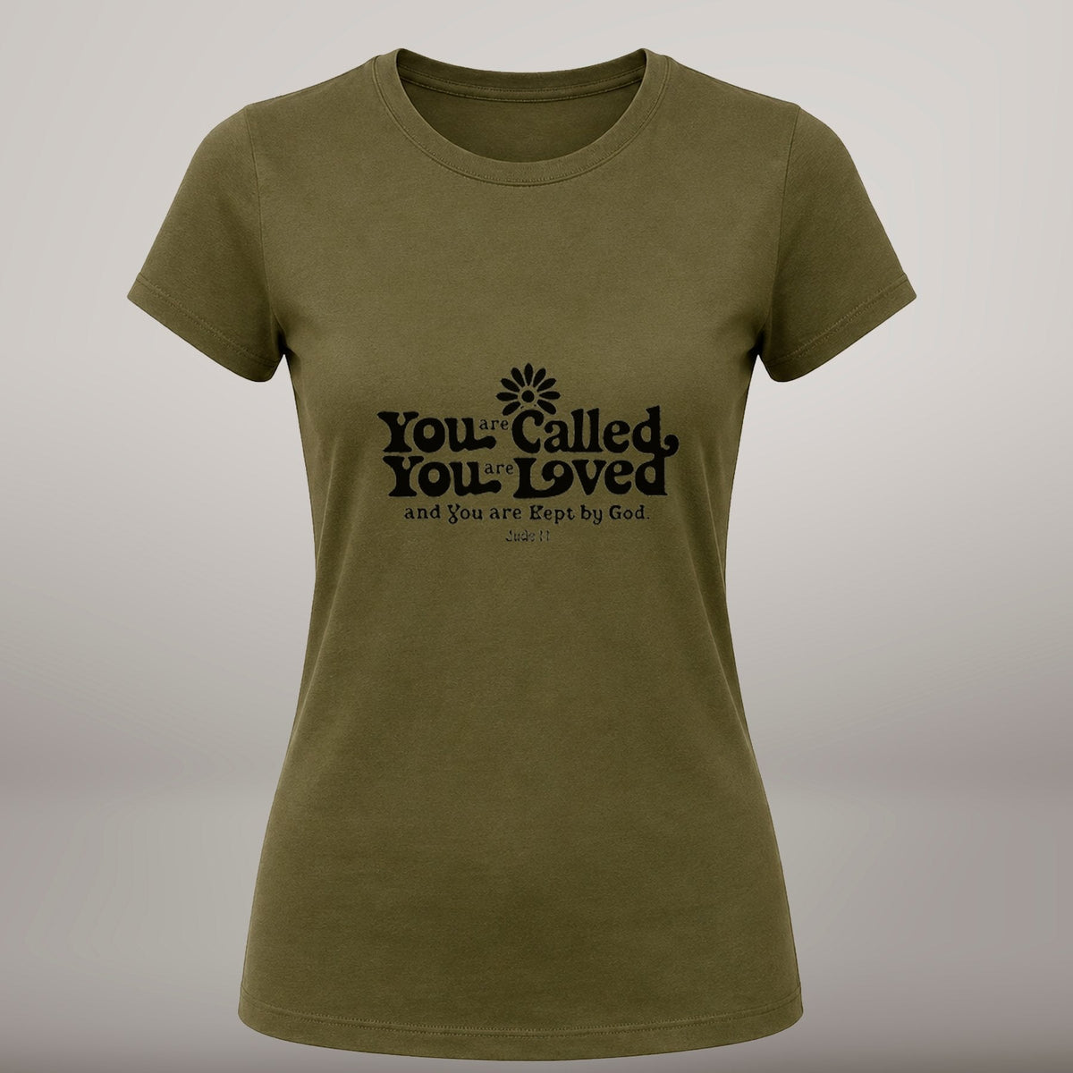 You Are Called, You Are Loved – T-shirt de Manga Curta | Caminho Collection | Sheepfy - Sheepfy