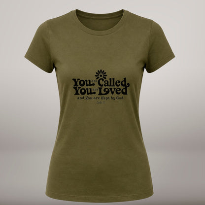 You Are Called, You Are Loved – T-shirt de Manga Curta | Caminho Collection | Sheepfy - Sheepfy