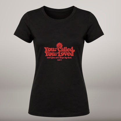 You Are Called, You Are Loved – T-shirt de Manga Curta | Caminho Collection | Sheepfy - Sheepfy