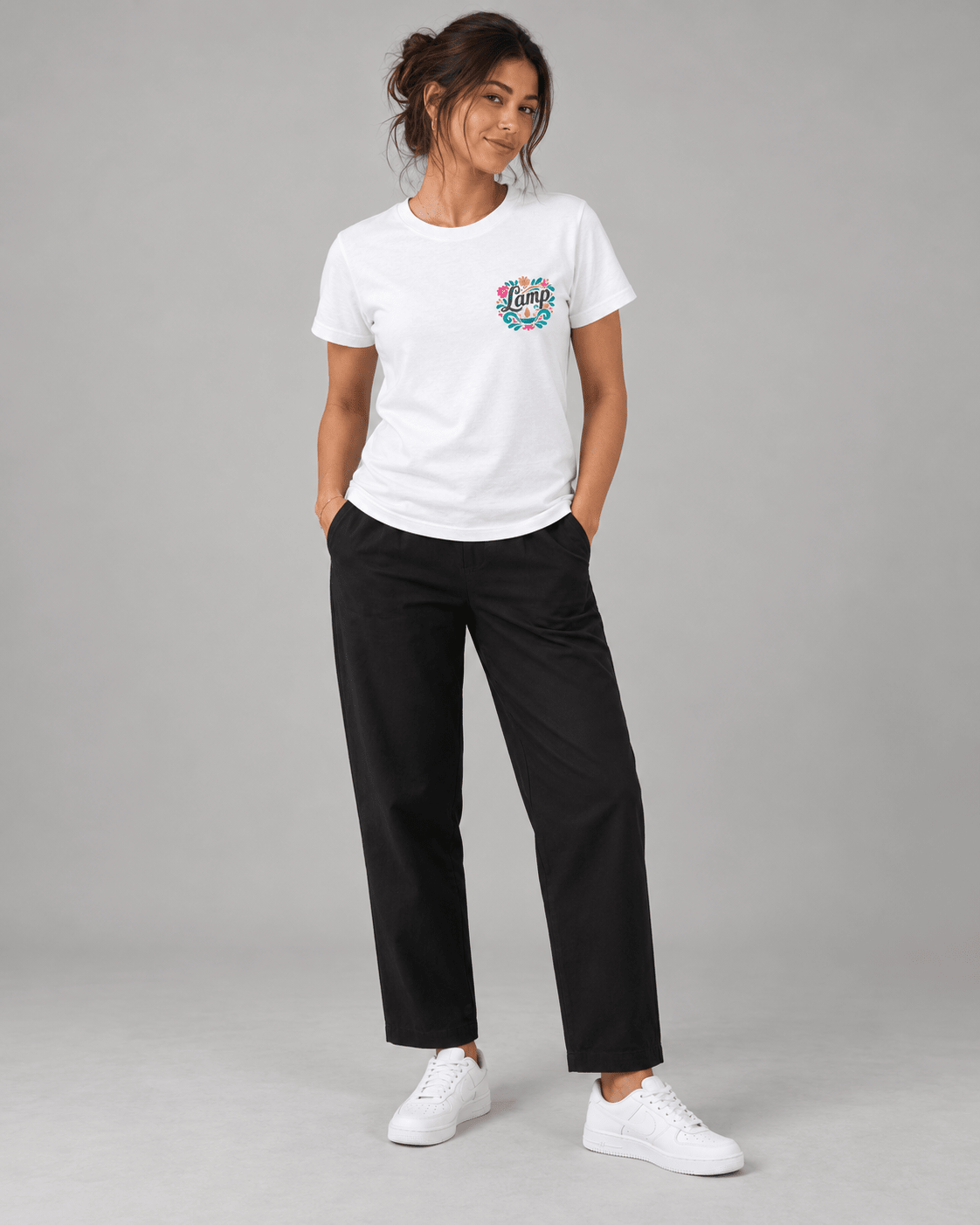 Your Word Is a Lamp to My Feet – T-shirt cristã de mulher – foto 4